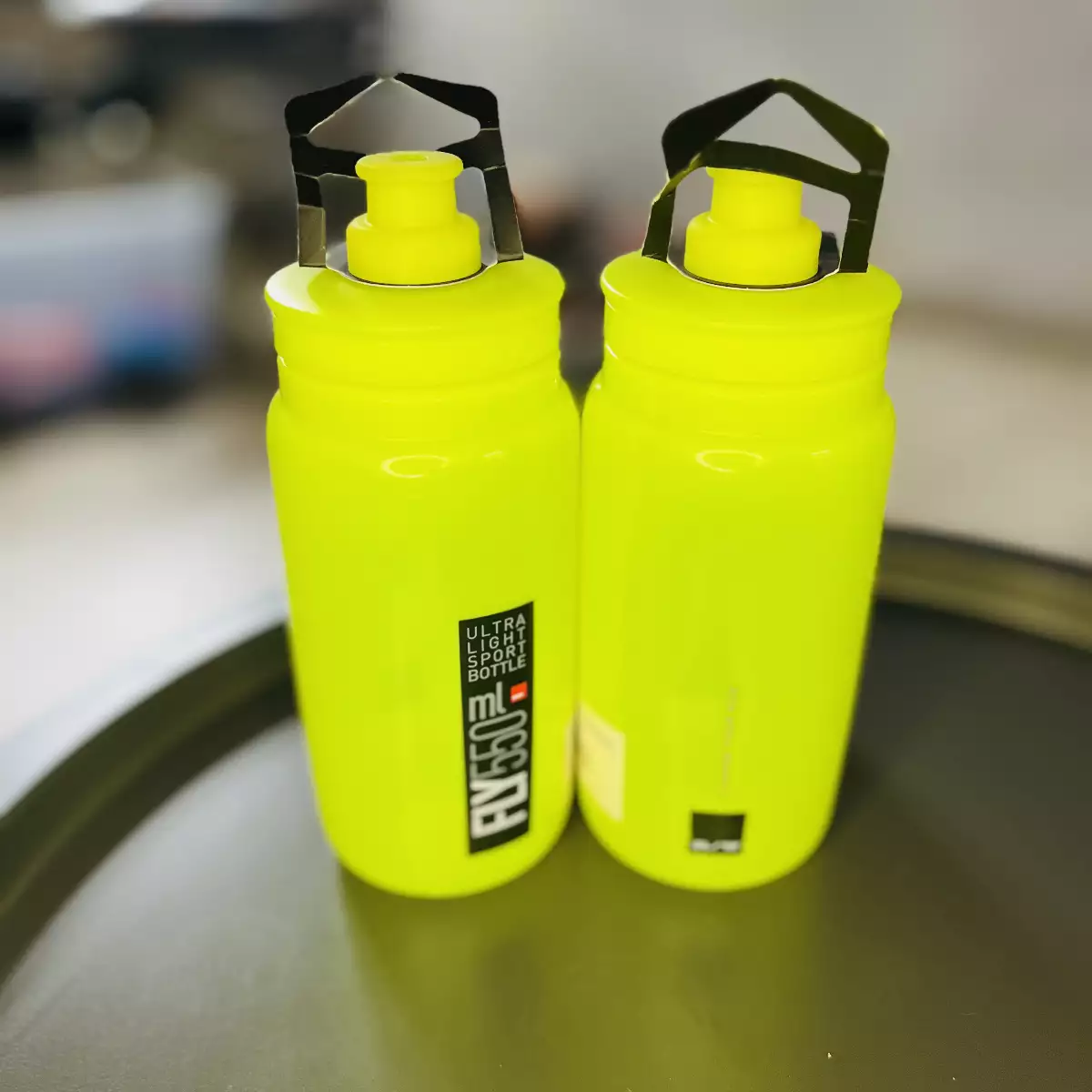 Paire Bidon FLY TEX jaune fluo 550ml